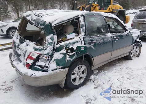 2001 Subaru Forester S из США, поврежденный, VIN JF1SF65591H757776